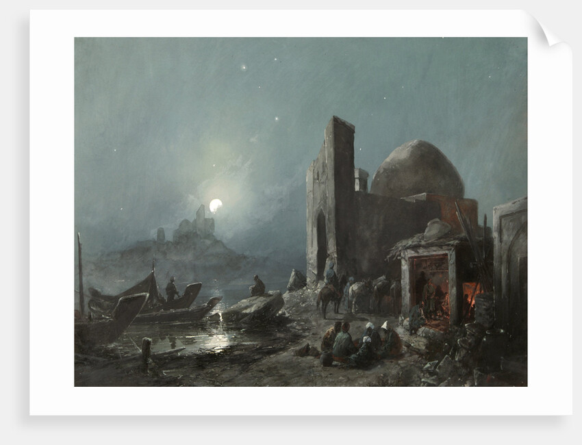 A Scene from the Life in Central Asia, 1887 by Anonymous