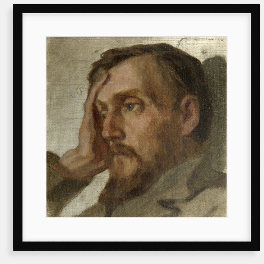 Portrait of the Literary critic and Philosopher Vissarion G. Belinsky,, 1879 by Anonymous