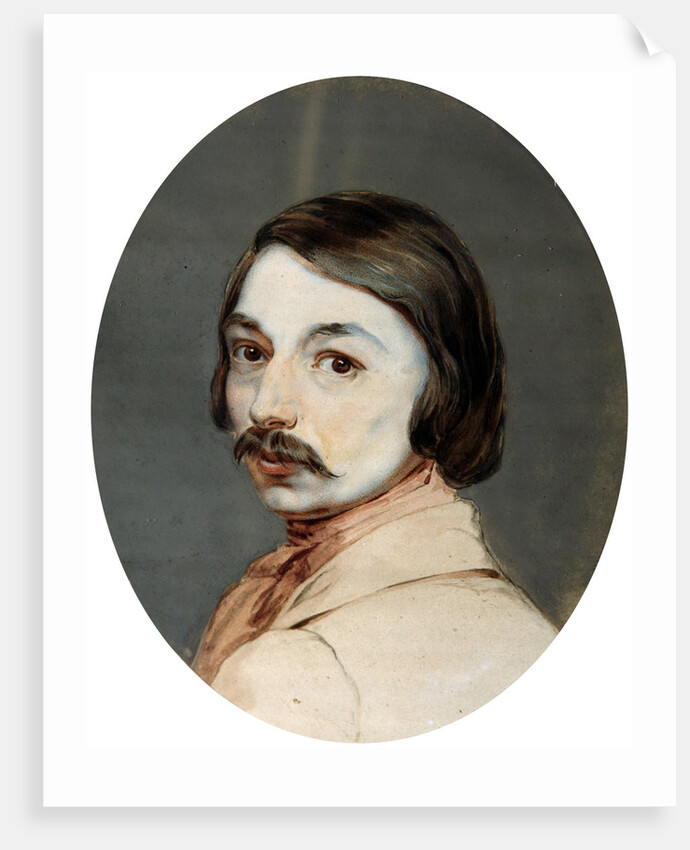 Portrait of the author Nikolai Gogol,, end 1830s by Anonymous