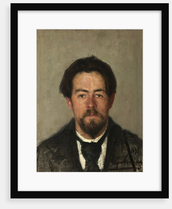 Portrait of the author Anton Chekhov by Nikolai Ivanovic Kravchenko