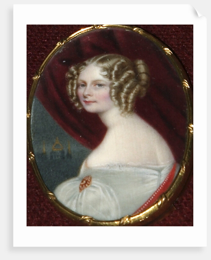 Princess Friederike Charlotte Marie of Württemberg,, 1830s by Anonymous
