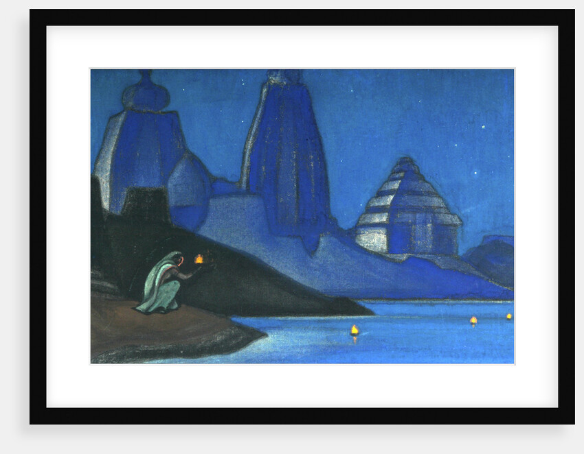 Flame of Happiness (Lights on the Ganges), 1947 by Anonymous