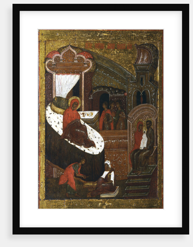 The Nativity of the Virgin, second half of the16th century by Anonymous