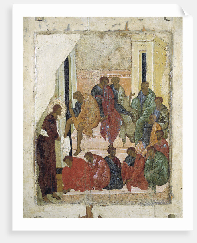 Christ Washing the Feet of the Apostles, 1497 by Anonymous