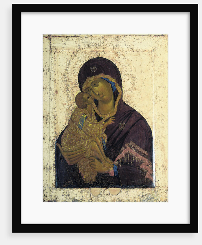 The Virgin of the Don (Double-faced Icon), c1390 by Anonymous