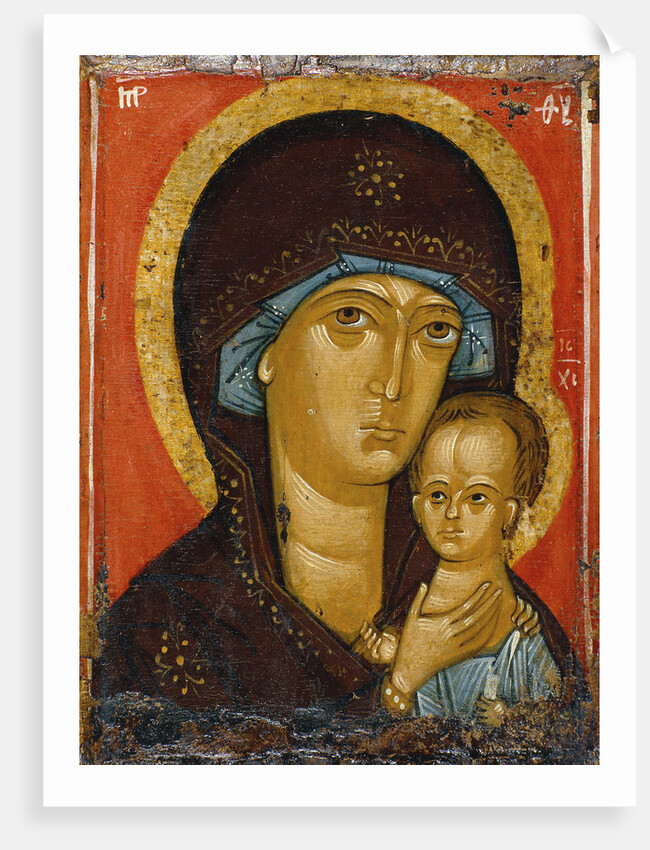 The Petrovskaya Virgin, 14th century by Anonymous