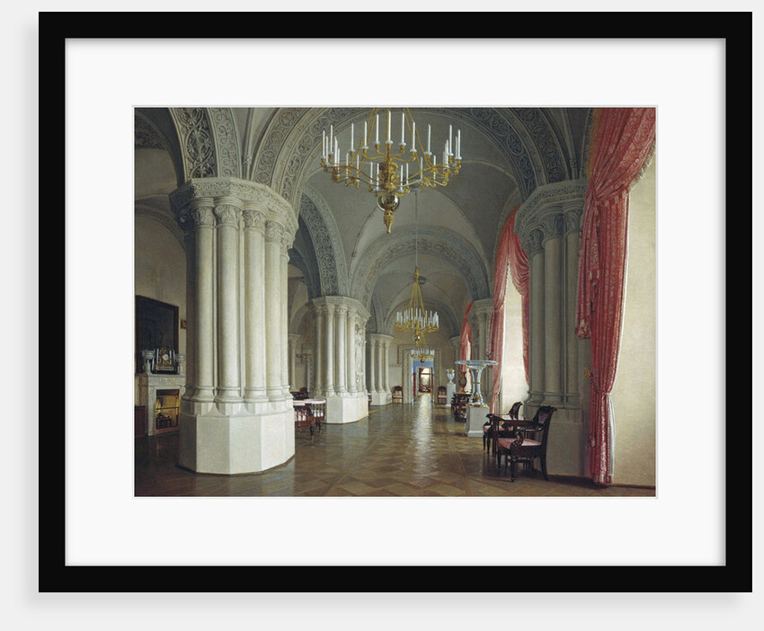 The Gothic Hall in the Winter Palace in Saint Petersburg, 1840s by Anonymous