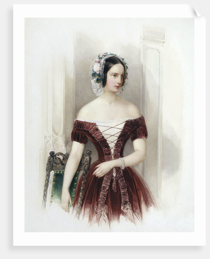 Grand Duchess Alexandra Nikolaevna of Russia,, c1840 by Anonymous