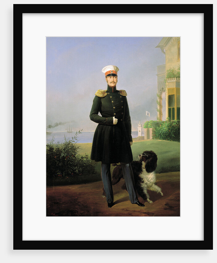 Portrait of Emperor Nicholas I,, 1849 by Anonymous