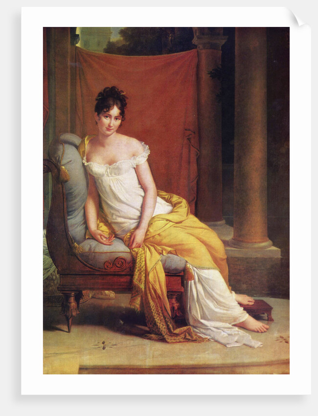 Portrait of Julie Récamier, 1802 by Anonymous