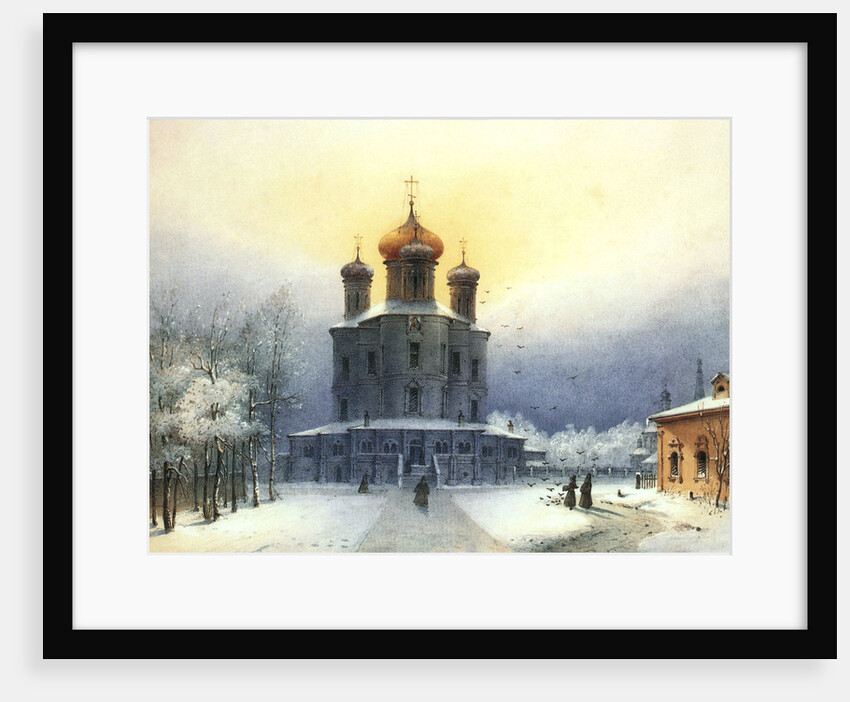 Donskoy Monastery, 1850s by Anonymous
