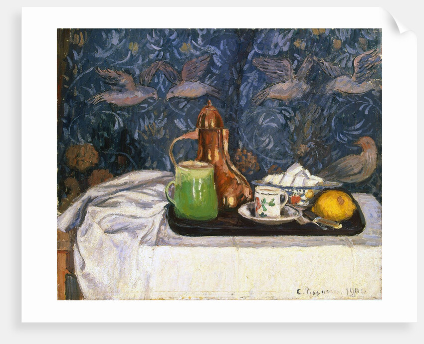 Still Life with a Coffee Pot, 1900 by Anonymous