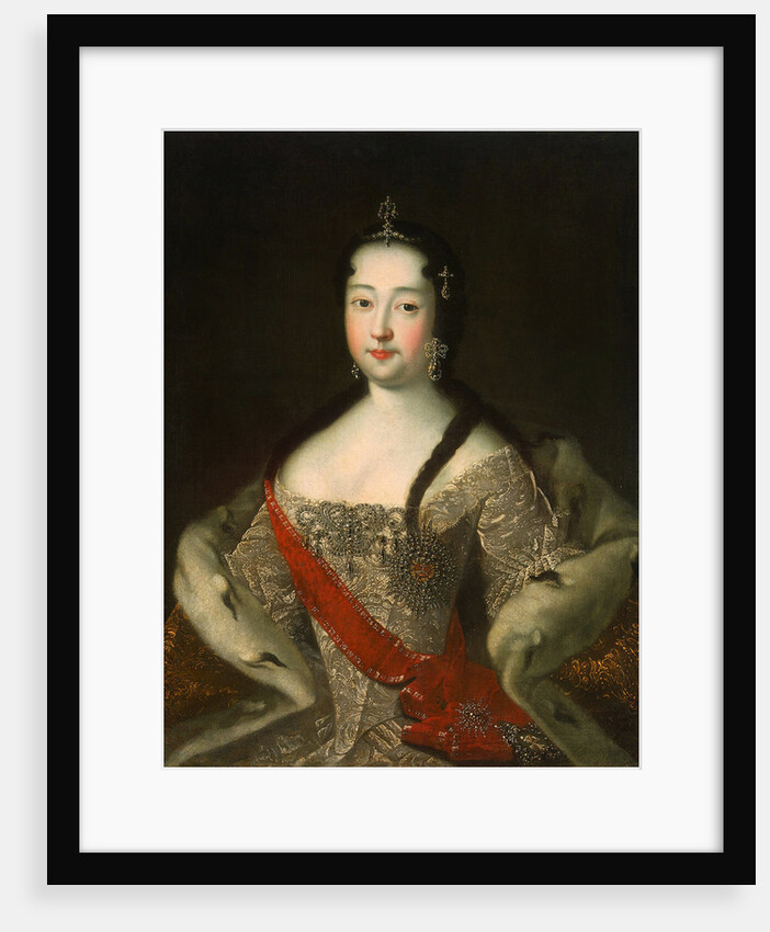 Portrait of the Tsesarevna of Russia Anna Petrovna of Russia,, after 1721 by Anonymous