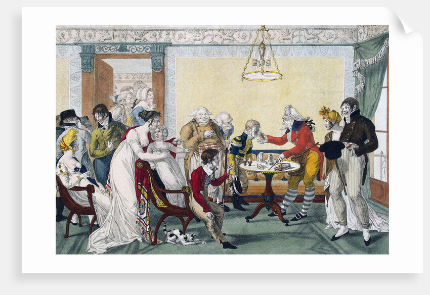 Card Game, first quarter of 19th century by Anonymous