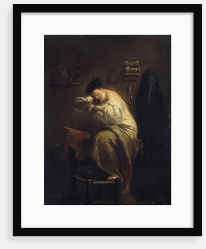 Woman Looking for Fleas, 1710s by Anonymous