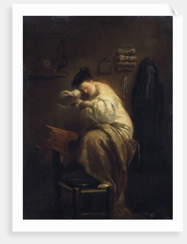 Woman Looking for Fleas, 1710s by Anonymous