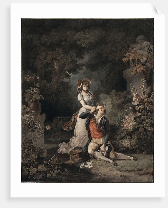 The Lover Caught Unawares, 1790s by Anonymous