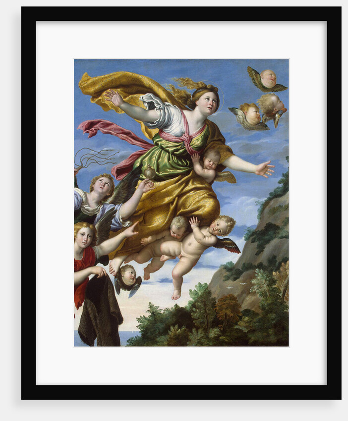 Mary Magdalene Taken up to Heaven, c1620 by Anonymous