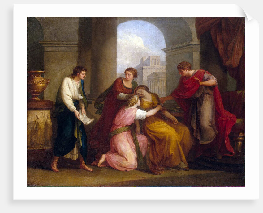 Virgil reading the Aeneid to Augustus and Octavia, 1788 by Anonymous