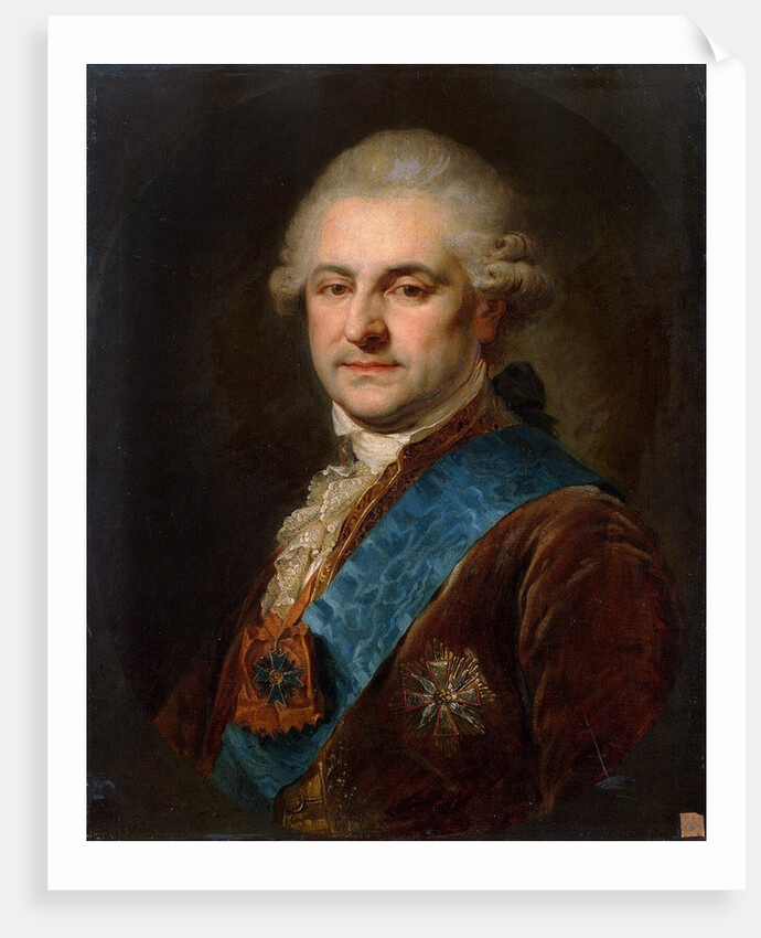 Portrait of Stanislaw II August Poniatowski, second half of the 18th century by Anonymous