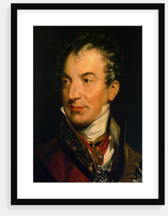 Portrait of Klemens Wenzel, Prince von Metternich,, 1814-1819 by Anonymous