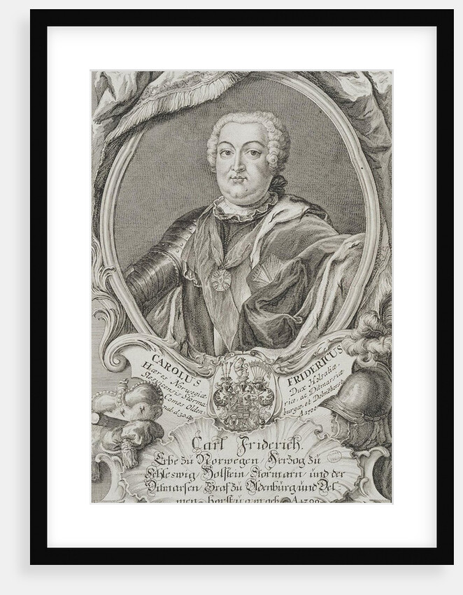 Portrait of Duke Charles Frederick of Holstein-Gottorp, middle of the 18th century by Anonymous