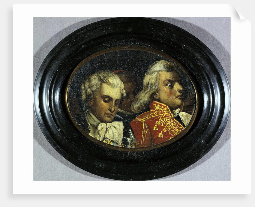 Portrait of Stanislaw Szczesny Potocki and Adam Poninski, second half of the 19th century by Anonymous