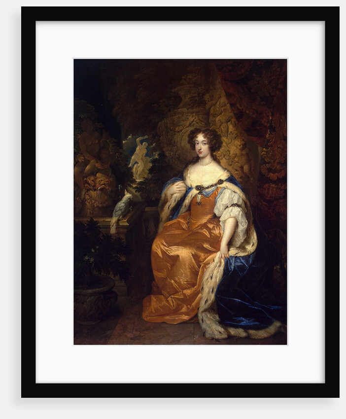 Portrait of Queen Mary II of England,, 1683 by Anonymous