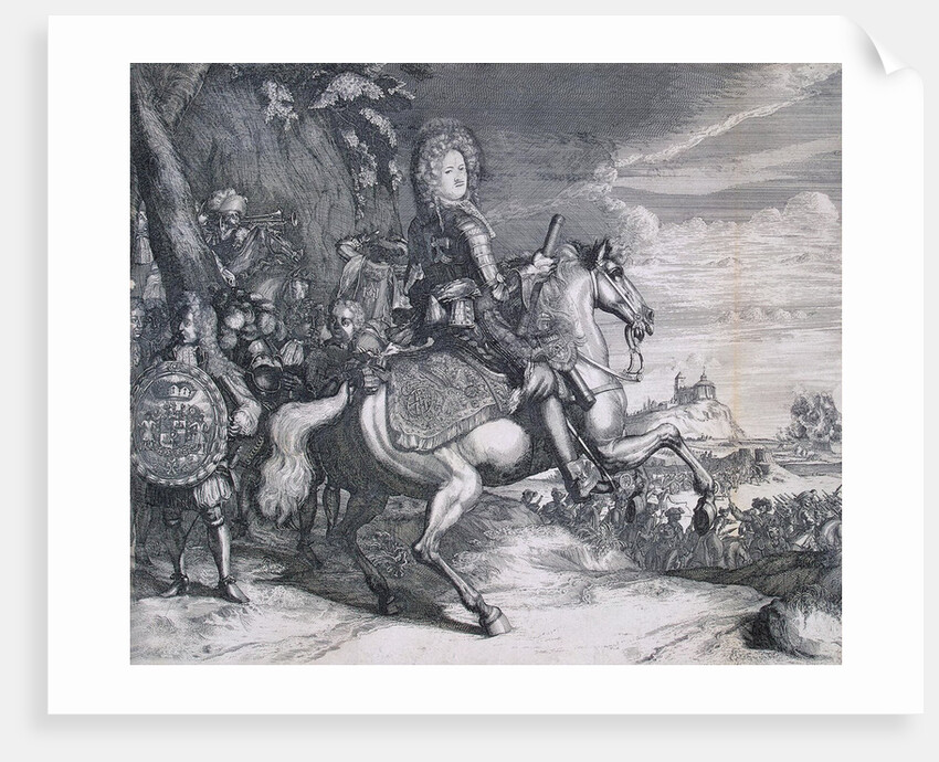 Equestrian Portrait of Alexander Danilovich Menshikov, c1707 by Anonymous