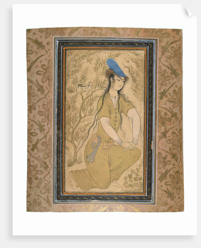 Girl in a Fur Hat, 1602 by Anonymous