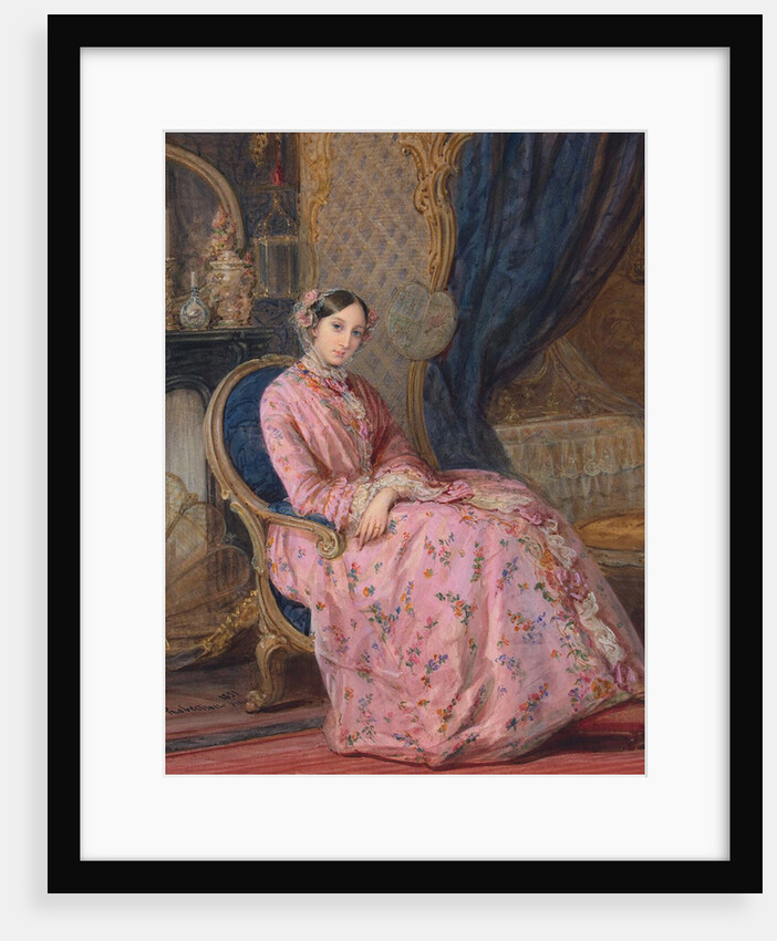 Portrait of Grand Duchess Maria Nikolaevna of Russia, middle of the 19th century by Anonymous