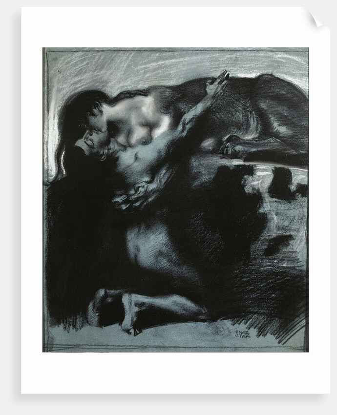 Kiss of a Sphinx, between 1890 and 1914 by Anonymous