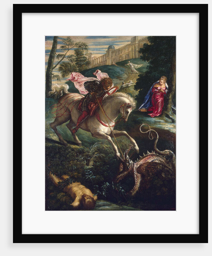 Saint George and the Dragon, 1543 by Anonymous