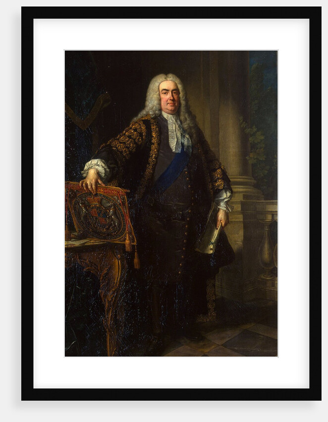 Portrait of Sir Robert Walpole, 1st Earl of Orford,, 1740 by Anonymous