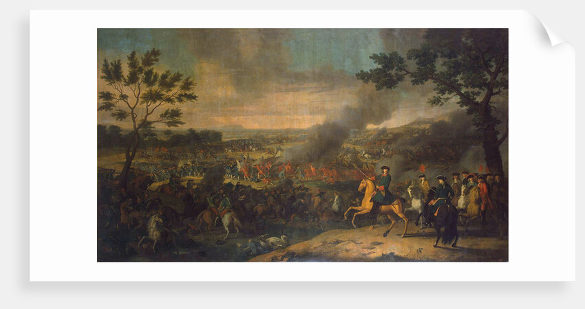 The Battle of Poltava on 27th June 1709, 1717-1718 by Anonymous