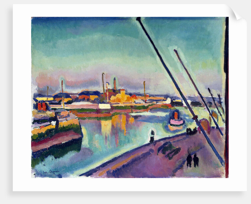 Notre-Dame Embankment, Le Havre, 1908 by Anonymous