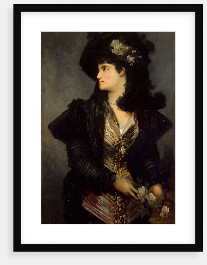 Portrait of a Woman, 1870s-1880s by Anonymous