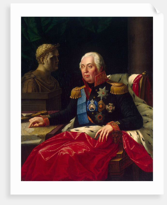 Portrait of Field Marshal Prince Mikhail Kutuzov,, early 19th century by Anonymous