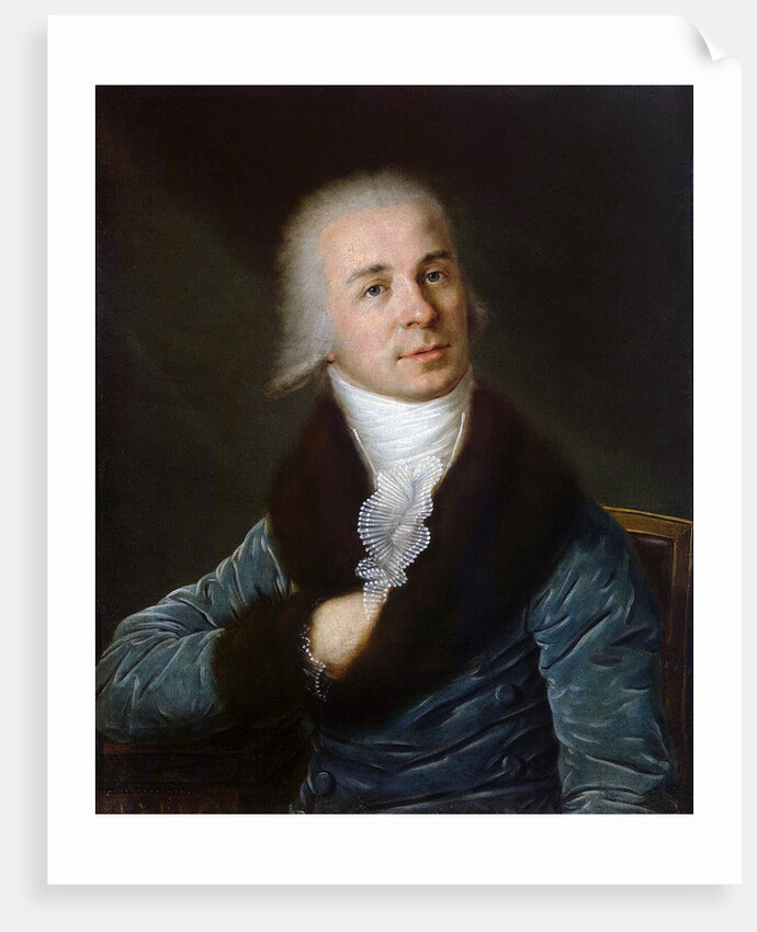 Portrait of the Poet Gavrila R. Derzhavin,, 1790s by Anonymous