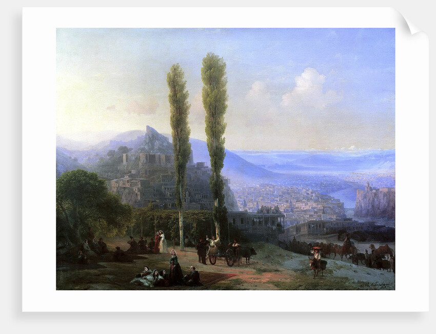 View of Tiflis, 1869 by Anonymous