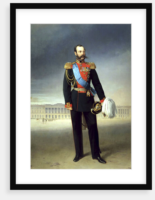 Portrait of Emperor Alexander II,, 1875 by Anonymous