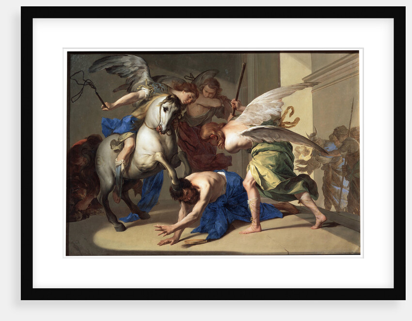 The Expulsion of Heliodorus from the Temple, c1650 by Bernardo Cavallino