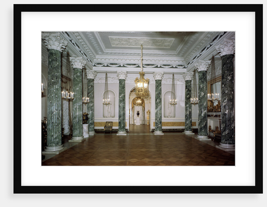 The Grecian Hall, Pavlovsk Palace, St Petersburg, Russia by Unknown