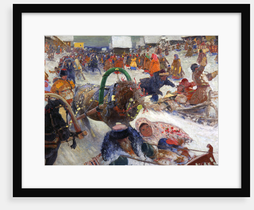 Shrovetide, 1905. by Sergei Ivanov