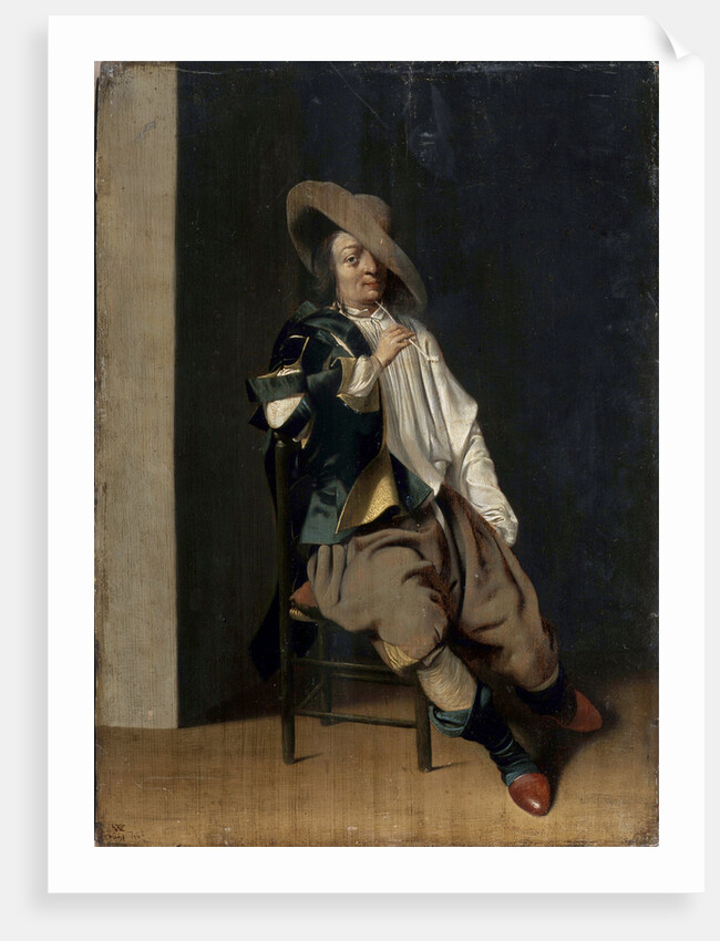 A Smoker, 17th century. by Willem Cornelisz Duyster