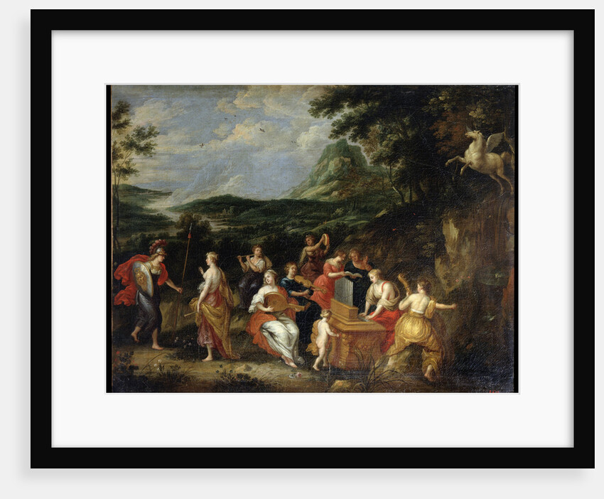 Pallas Athena and Muses, 1630s. by Jan van Balen