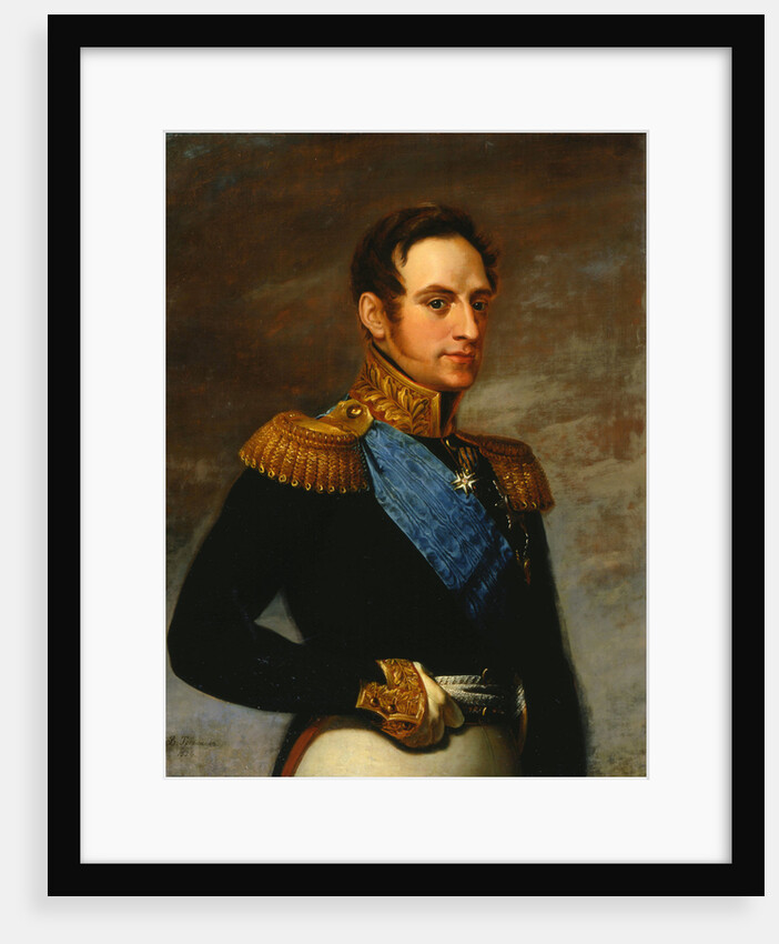 Portrait of Emperor Nicholas I, 1826 by Vasily Tropinin