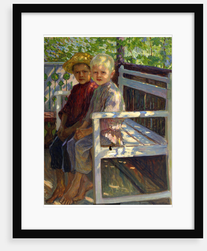 Children, late 19th or 20th century by Nikolaj Petrovic Bogdanov-Bel'skij