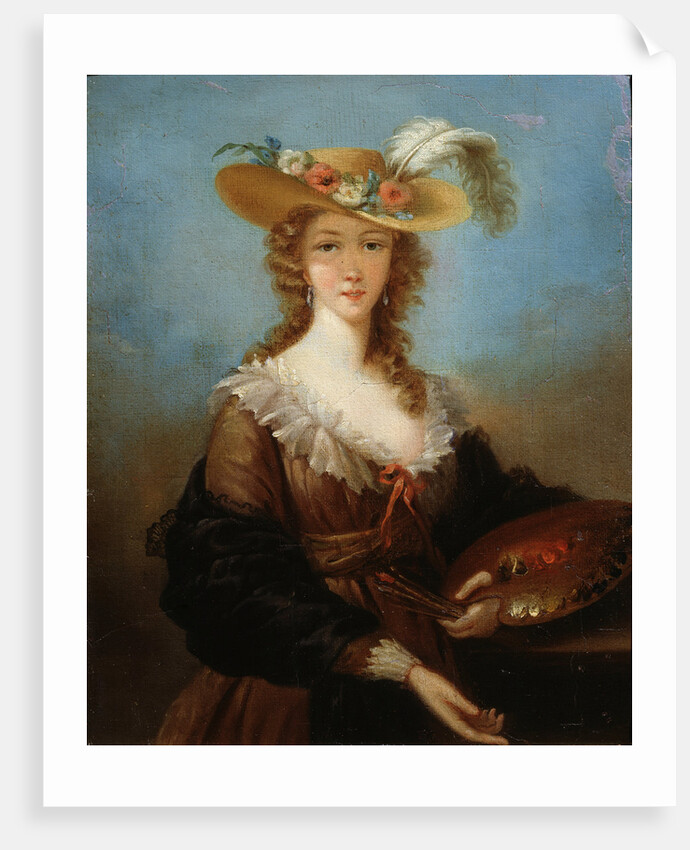 Self-portrait, 1782 by Elisabeth Louise Vigee-LeBrun