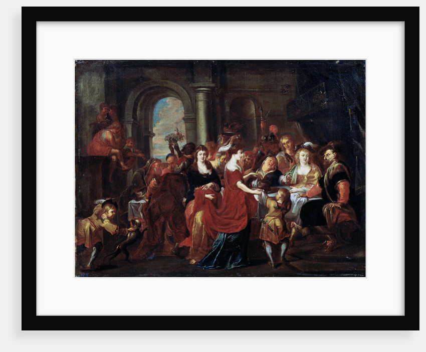 The Feast of Herod, 17th century. by Abraham Jansz van Diepenbeeck